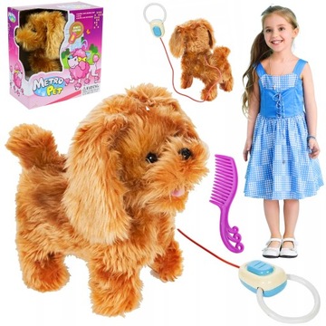 PIESEK INTERAKTYWNY PIES CHODZI NA SMYCZY PETS HIT