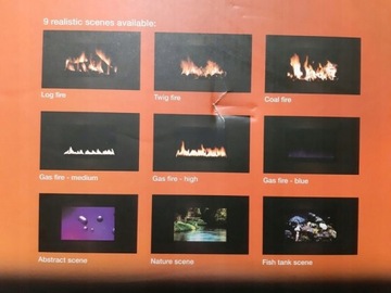 Электрический камин-Focal-Point-ЖК-обогреватель