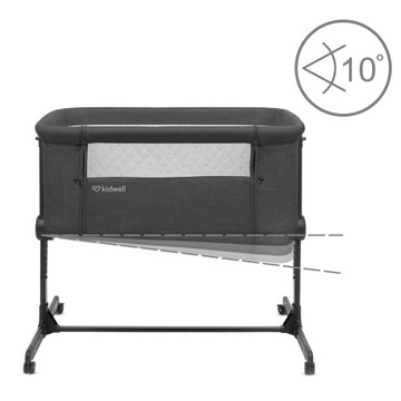 Детская кроватка Kidwell Snuzzy Dark Grey