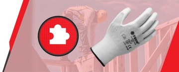 ЗАЩИТНЫЕ ПЕРЧАТКИ РАБОЧИЕ ПЕРЧАТКИ OHS CONSTRUCTION STRONG R.9 PROOF 10 ПАР