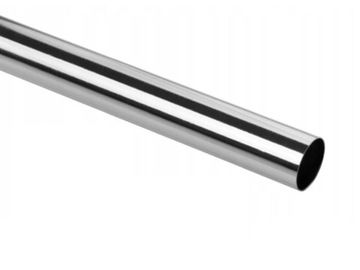 RURA DO SZAFY DRĄŻEK MEBLOWY 25mm RURY 2mb CHROM