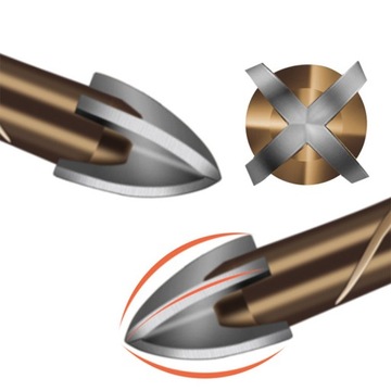 БОЛЬШОЙ НАБОР СВЕРЛ ДЛЯ СТЕКЛА, КЕРАМИЧЕСКОЙ ПЛИТКИ, 7 ШТ.