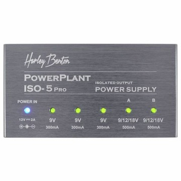 Блок питания эффектов Harley Benton PowerPlant ISO-5