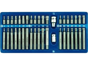 Набор бит HEX TORX SPLINE Vorel 66400