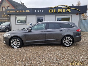 Ford Mondeo V Kombi 1.5 EcoBoost 160KM 2018 Ford Mondeo Titanium 90 tys km przebiegu Led 1.5 Benzyna 160KM, zdjęcie 2