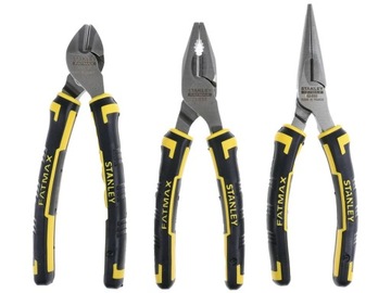 STANLEY 84-488 zestaw szczypce kombinerki 3szt