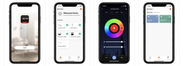 WIFI BT STEROWNIK Strefowy MILIGHT LED FUT037W RGB