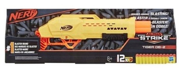 НАБОР ПУЛЬТНОЙ ПУШКИ NERF STRIKE TIGER DB-2 + СТРЕЛКИ