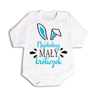 Najsłodszy mały króliczek - body - 74 dł