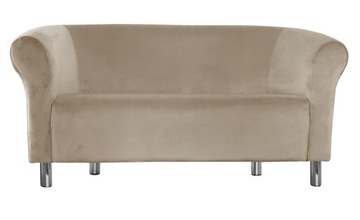Sofa Milo MG09 szary beż nogi chrom