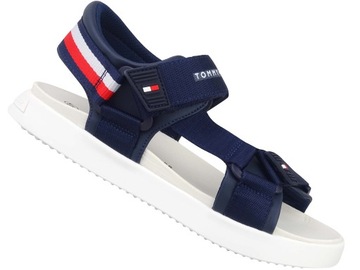 TOMMY HILFIGER DAMSKIE SANDAŁY SPORTOWE NA RZEP