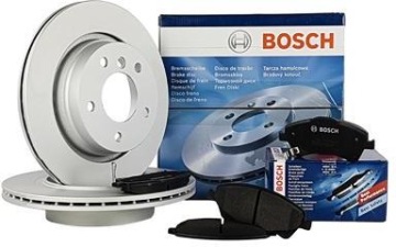 BOSCH TARCZE+KLOCKI PRZÓD BMW X3 E83 325MM