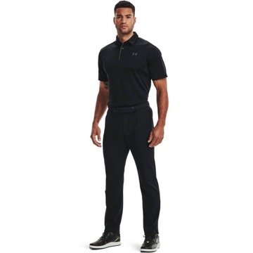 Koszulka Polo męska Under Armour Tech 1290140 Czarna r. L