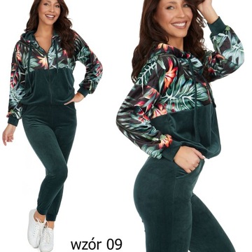 322_ L/40 _WELUROWY KOMPLET DRESOWY wzory