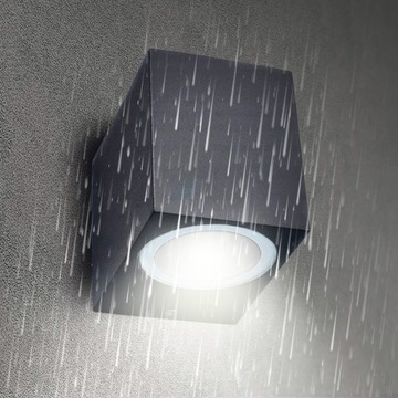 Уличный фасадный светильник, садовый настенный светильник GU10