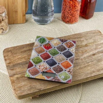 ЭЛЕКТРОННЫЕ кухонные весы, ЖК-дисплей, плоское стекло, для кухни