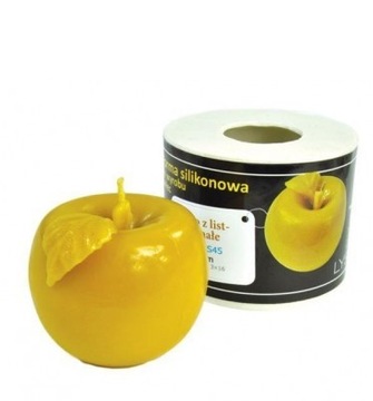 Forma silikonowa do świec z wosku Jabłko