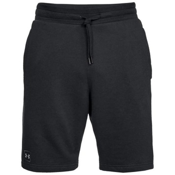 SPODENKI UNDER ARMOUR RIVAL FLEECE SHORT MEN BLACK M