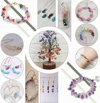 НАБОР ДЛЯ ИЗГОТОВЛЕНИЯ БРАСЛЕТОВ, ОЖЕРЕЛЬЕ, СОЗДАНИЯ УКРАШЕНИЙ 1323 элемента