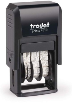 Штамп даты Trodat 4810, польская версия даты