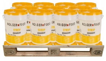 Syrop pokarm dla pszczół bez rabunkowy Holger Food wiadro 11x15kg paleta
