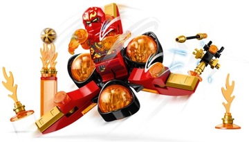 LEGO 71777 NINJAGO СИЛА ДРАКОНА КАЙИ — САЛЬТО СПИНДЖ
