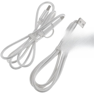 ŁADOWARKA DO TELEFONÓW USB C DO SZYBKIEGO ŁADOWANIA KABLI DO DANYCH