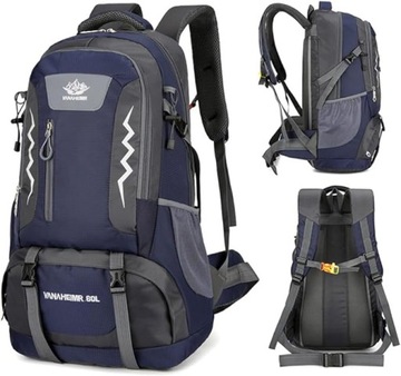 МУЖСКОЙ ТУРИСТИЧЕСКИЙ РЮКЗАК ДЛЯ АЛЬПИНИЗМА ОБЪЕМОМ 70 Л БОЛЬШОЙ ВОДОНЕПРОНИЦАЕМЫЙ