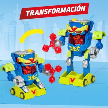 SUPERTHINGS Kazoom Power Mission Ultra Striker Robot Mr. King