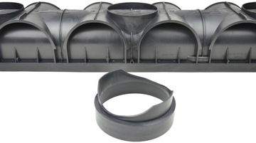 Канальный Дренаж Линейный Дренаж SP3 Решетка стальная ОЦИНКОВАННАЯ 12,5х10см