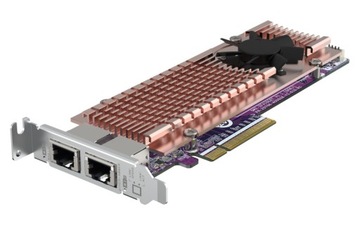 QNAP QM2-2P410G2T СЕРИЯ QM2, 2 разъема PCIE 2280 M.2