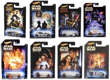 8w1 HOT WHEELS STAR WARS auta kolekcjonerskie 2014