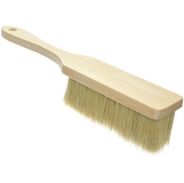 Zmiotka ręczna z naturalnego włosia 33cm