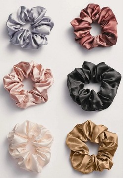 НАБОР РЕЗИНОК ДЛЯ ВОЛОС 4 шт. Розовый Серый Черный Сталь.