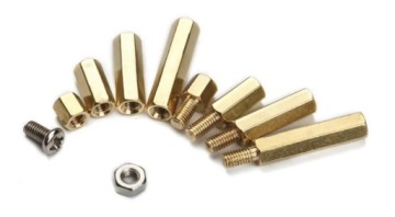 НАБОР ВИНТОВ И РАСПОРОК M3 120 ШТ 10 RODZ БОЛЬШОЙ ЯЩИК 6-20