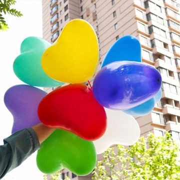 ШАРЫ В ФОРМЕ СЕРДЦА ШАР СЕРДЦЕ ДЛЯ УКРАШЕНИЯ 6шт LOVE