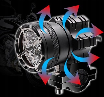 2 x ГАЛОГЕННЫЕ ЛАМПЫ ОТРАЖАТЕЛЬ V6X 6 LED CREE 60 Вт