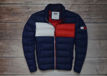 157 TOMMY HILFIGER MODNA ZIMOWA MĘSKA KURTKA L