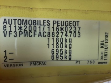 Peugeot 107 Hatchback 5d 1.0 12V 68KM 2008 Peugeot 107,I właściciel, bezkolizyjny,PROMOCJA WIOSENNA!!!, zdjęcie 20