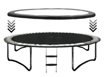 Прочный пружинный чехол для батута 396-404 см 13 футов