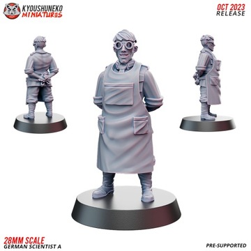 German Scientist A Kyoushuneko Miniatures