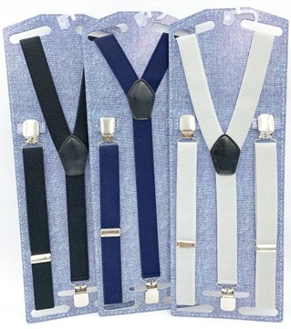 SZARA POPIELATA KLASYCZNE GŁADKIE SZELKI MĘSKIE