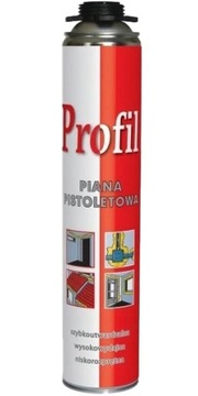 SOUDAL piana pianka montażowa pistoletowa PROFIL niskoprężna 750ml