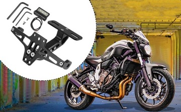 Крепление держателя номерного знака мотоцикла