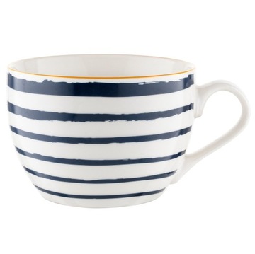 Kubek porcelanowy Florina Hamptons 490 ml