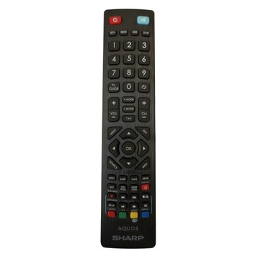 Pilot oryginalny SHARP AQUOS RADIOWY CZARNY DTV
