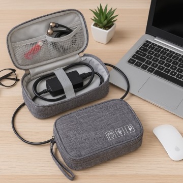ORGANIZER PODRÓŻNY TORBA ETUI NA KABLE ŁADOWARKI