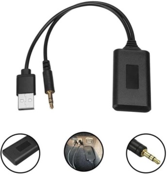 АДАПТЕР МОДУЛЬ BLUETOOTH 5.0 ДЛЯ РАДИО AUX IN MINI JACK 3.5 USB УНИВЕРСАЛЬНЫЙ
