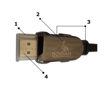 CERTYFIKOWANY Kabel HDMI 2.1 8K 4K eARC PREMIUM 3m