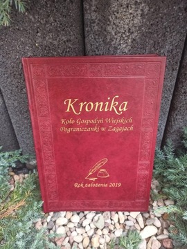 Kronika Księga A4/50 z dowolnym złotym nadrukiem